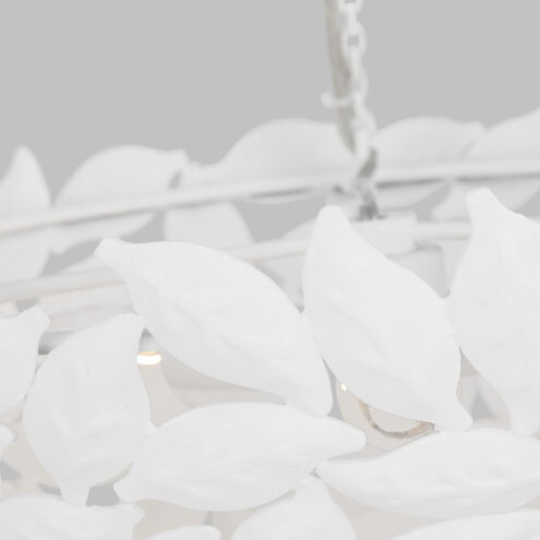 AH by Alexa Hampton Kelan 3 Light 16 inch Textured White Pendant Ceiling Light