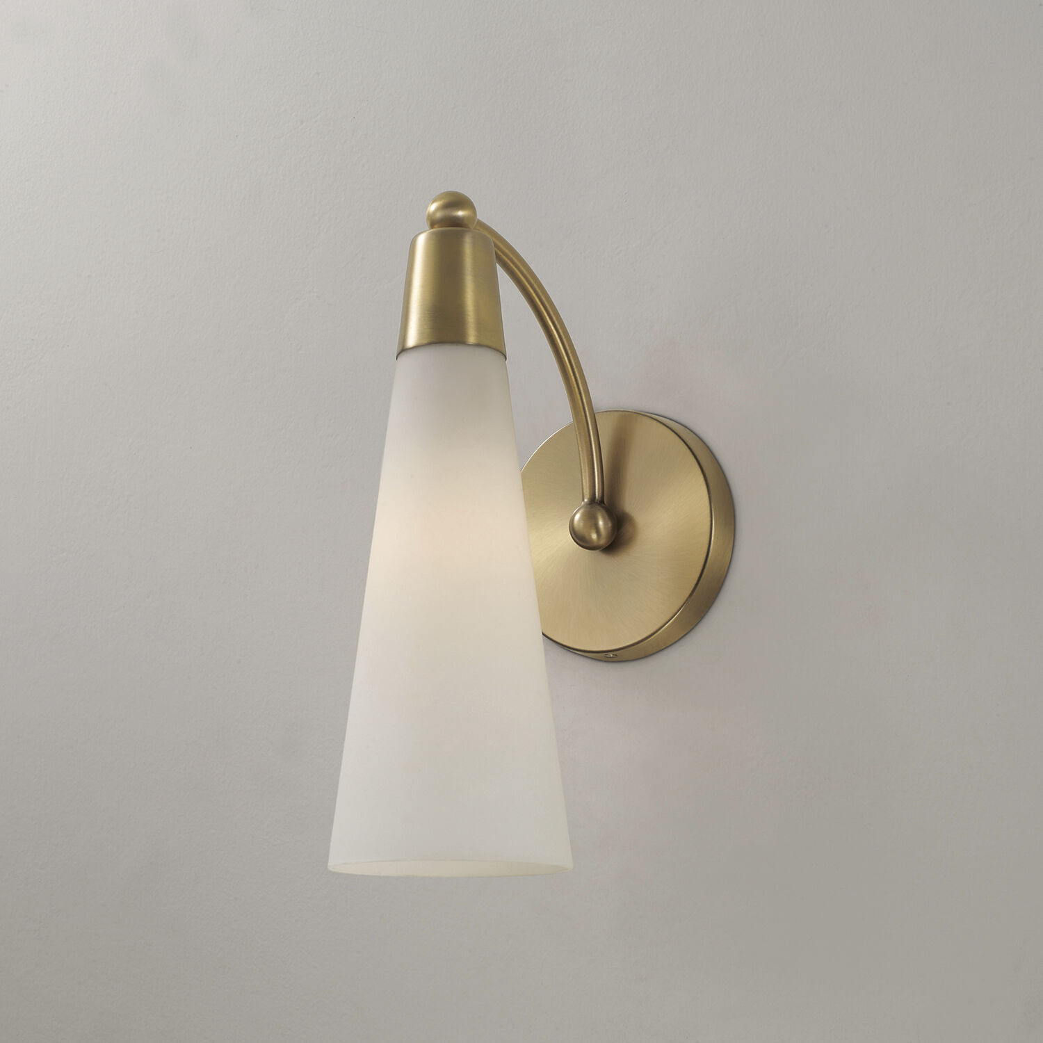 Tess 1 Light 5 inch Aged Brass Sconce Wall Light