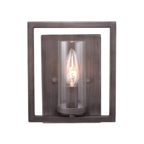 Marco 1 Light 7 inch Gunmetal Bronze ADA Wall Sconce Wall Light