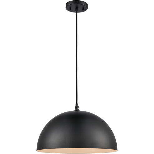 Chelsea 1 Light 16 inch Black Pendant Ceiling Light