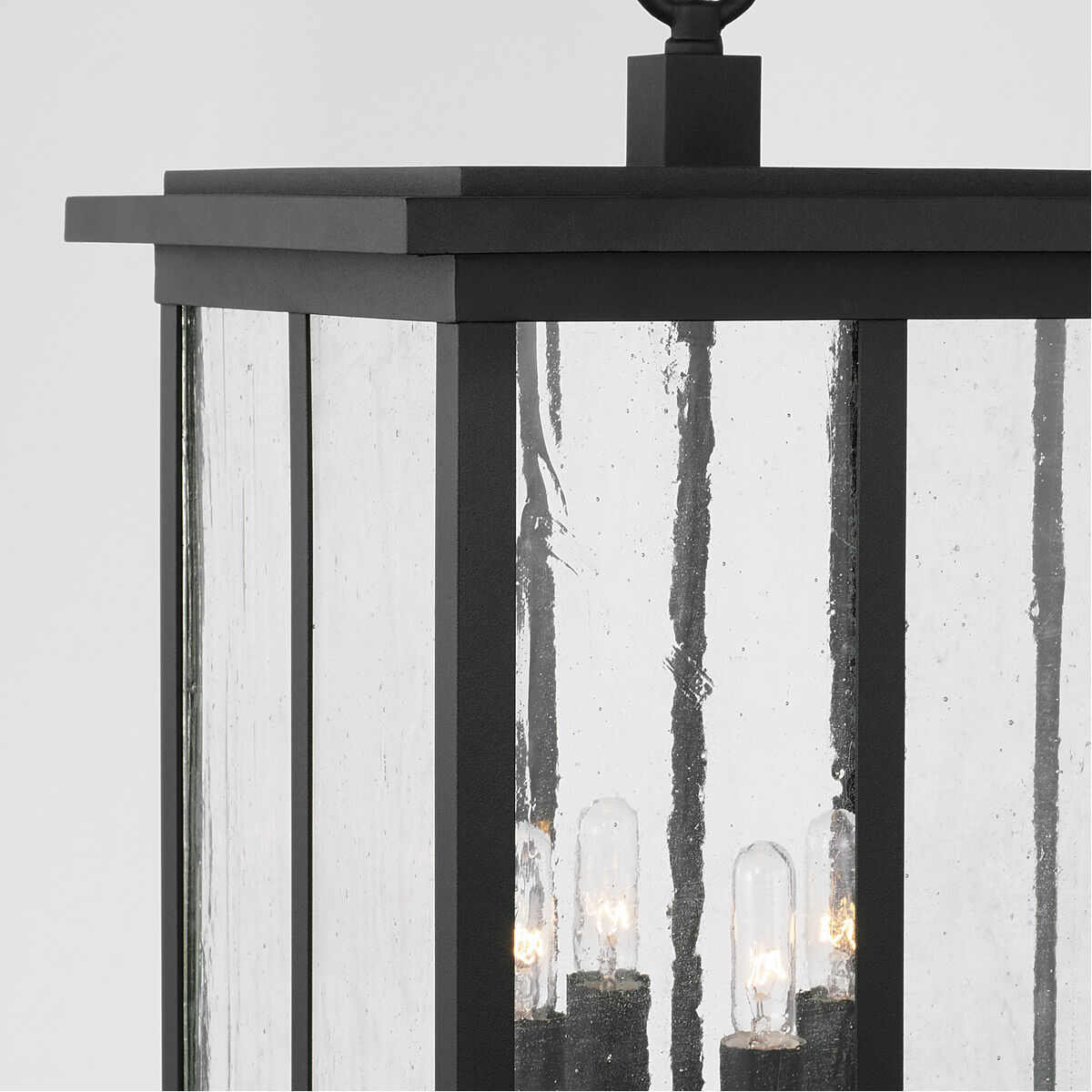 Barrett 4 Light 11.5 inch Black Outdoor Hanging Lantern