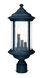 Walnut Grove 3 Light 21 inch Black Exterior Post Lantern