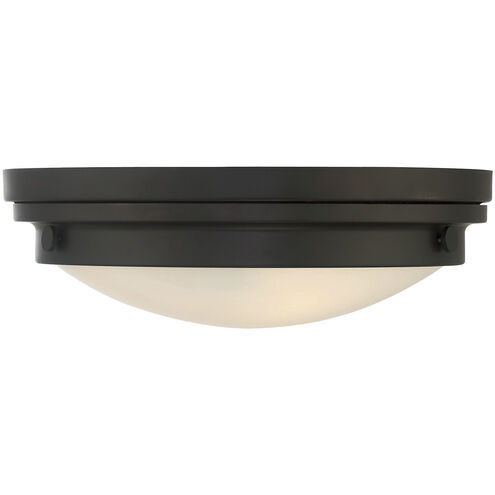 Lucerne 2 Light 13.25 inch English Bronze Flush Mount Ceiling Light, Essentials