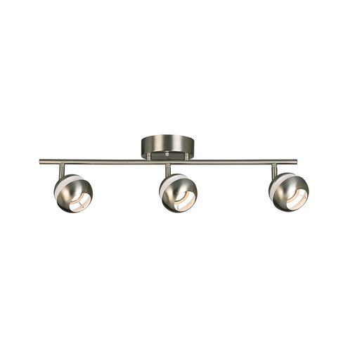 Maple Park 3 Light 120V Brushed Nickel Track Light Ceiling Light