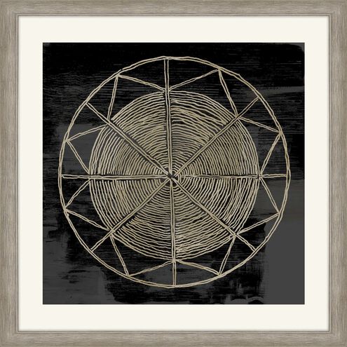 Geometrics Collection Black Framed Art