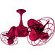 Matthews-Gerbar Duplo-Dinamico 39 inch Red Ceiling Fan