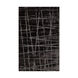 Graph 96 X 60 inch Charcoal/Taupe Rugs, Polyester
