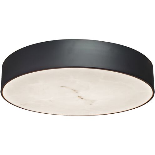 Walsh LED 16 inch Matte Black Flush Mount Ceiling Light