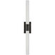 Chapman & Myers Hawthorne LED 2.5 inch Bronze Double Bath Light Wall Light