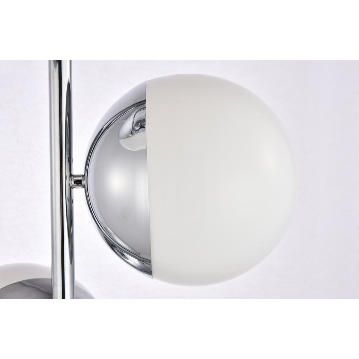 Eclipse 66 inch 40 watt Chrome Floor Lamp Portable Light