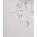 Canada 12 Light 29 inch Chrome Chandelier Ceiling Light