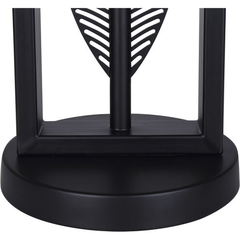 Willow 26 inch 100.00 watt Matte Black Table Lamp Portable Light