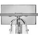 Foster 3 Light 22.75 inch Chrome Vanity Light Wall Light in Clear