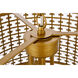 Elise 4 Light 17 inch Brass Pendant Ceiling Light
