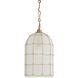 Jordan 1 Light 10 inch Antique Brass Pendant Ceiling Light