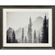 Kanaskis Country Gray and Black and Multi and White Framed Art