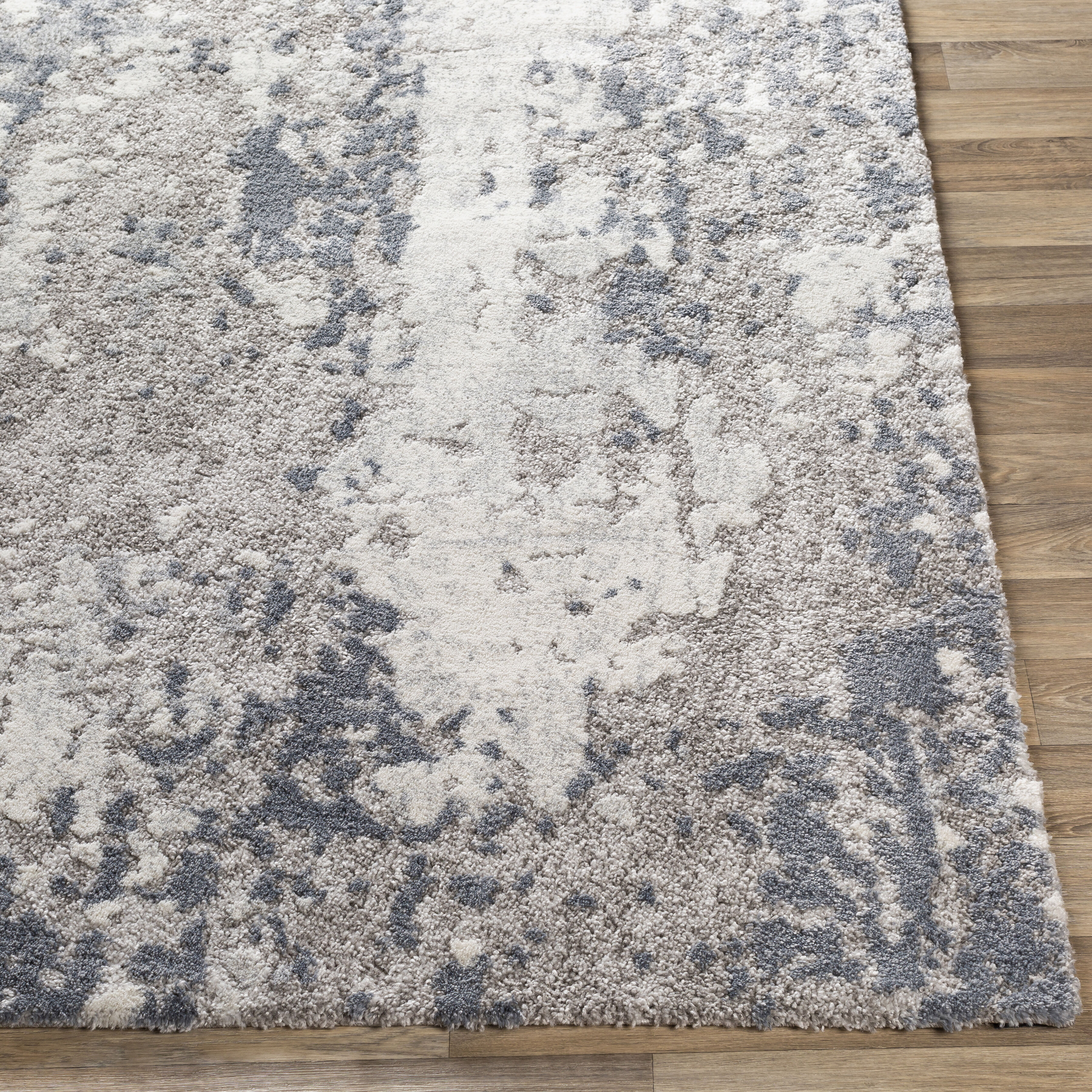 Venice 87 X 63 inch Pale Blue Rug in 5 x 8, Rectangle