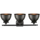 Ballston Adirondack LED 28 inch Matte Black Bath Vanity Light Wall Light, Ballston