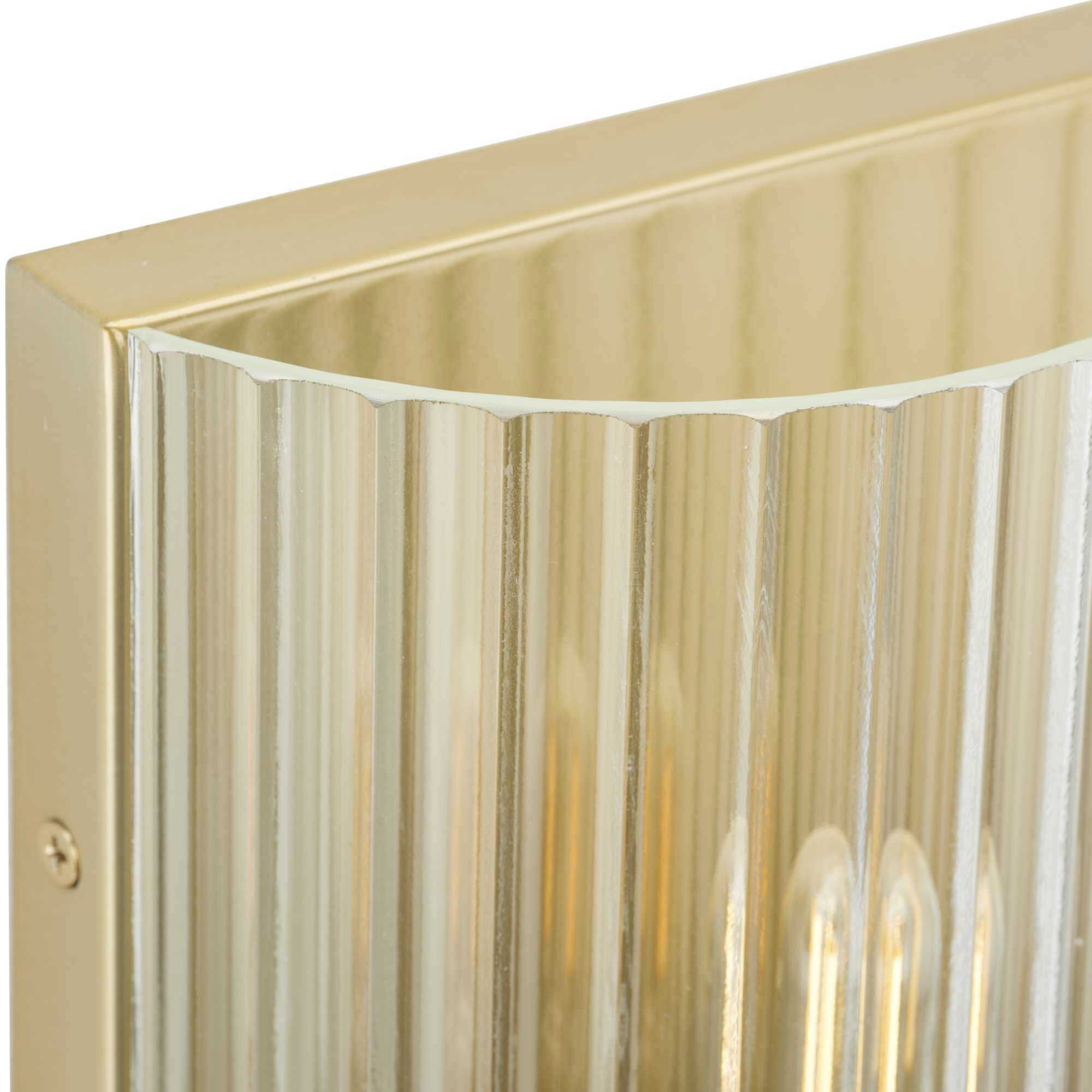 Seville 2 Light 3 inch Soft Gold ADA Wall Sconce Wall Light, Design Series