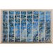 Glass Ocean Blue Wall Decor