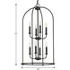 Leyden 8 Light 18 inch Matte Black Foyer Pendant Ceiling Light