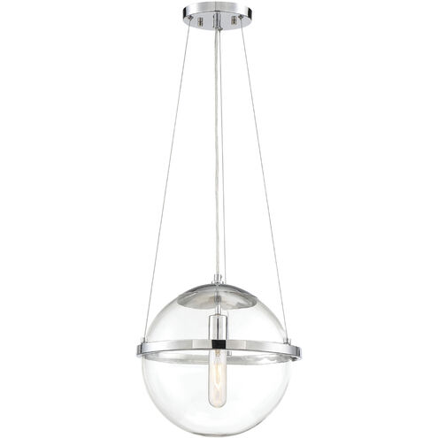 Welton 1 Light 13.25 inch Chrome Pendant Ceiling Light