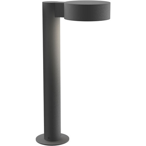 Reals 12V 10 watt Textured Gray Bollard