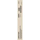 Brentwood LED 24 inch White Troffer Ceiling Light, Double Basket