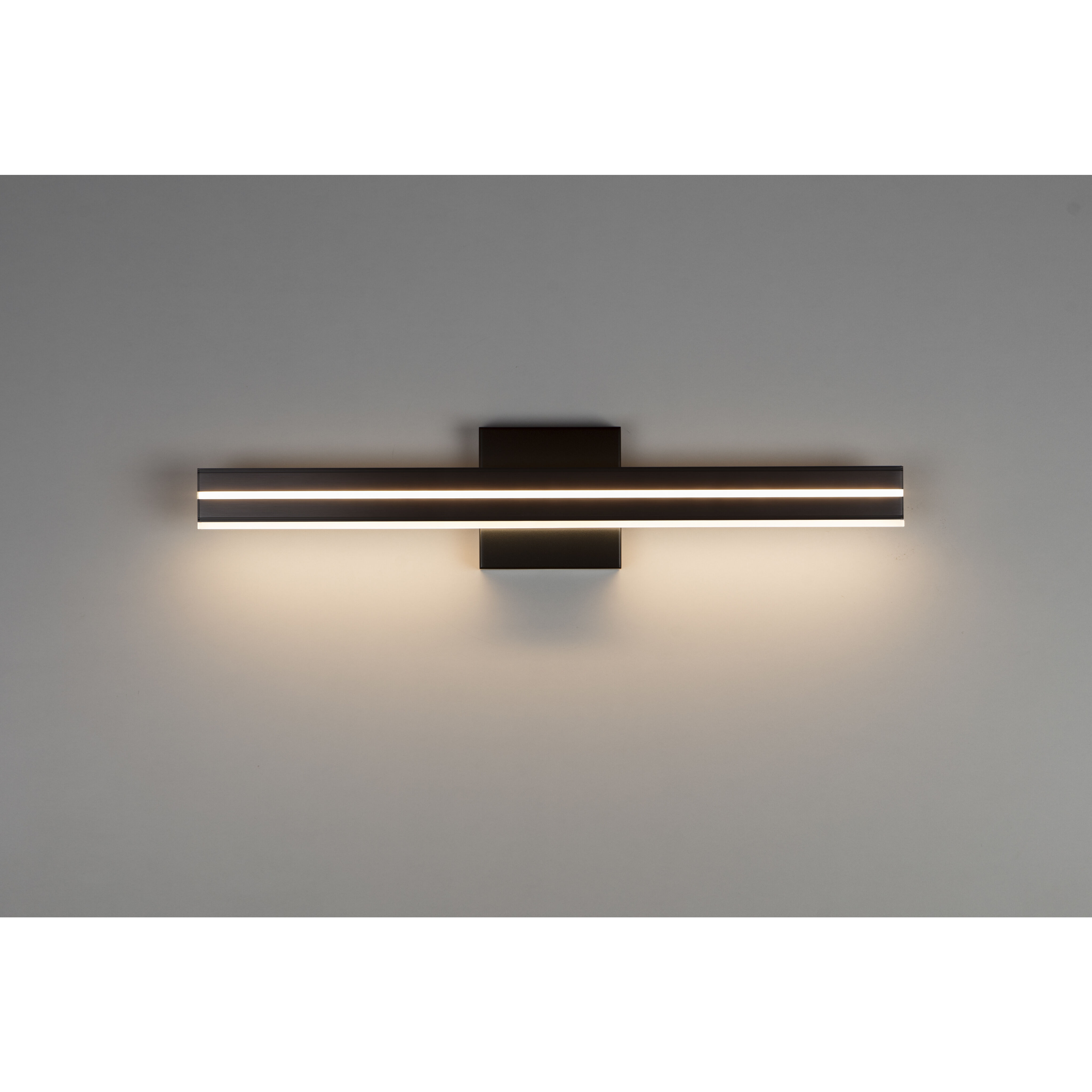 Athena LED 2.9 inch Satin Dark Gray Wall Sconce Wall Light
