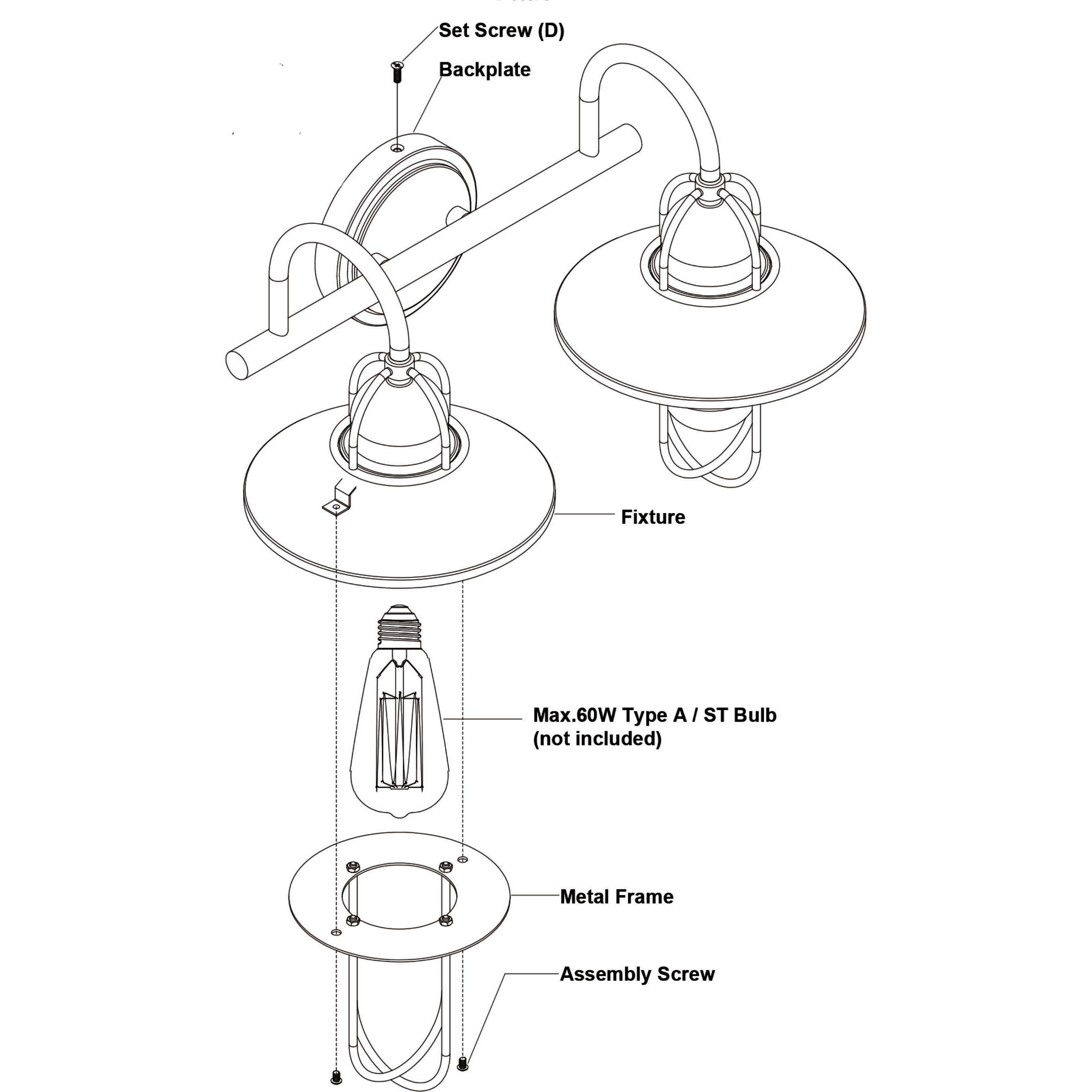 Galena LED 18 inch Matte Black and Satin Nickel Bathroom Light Wall Light in 2