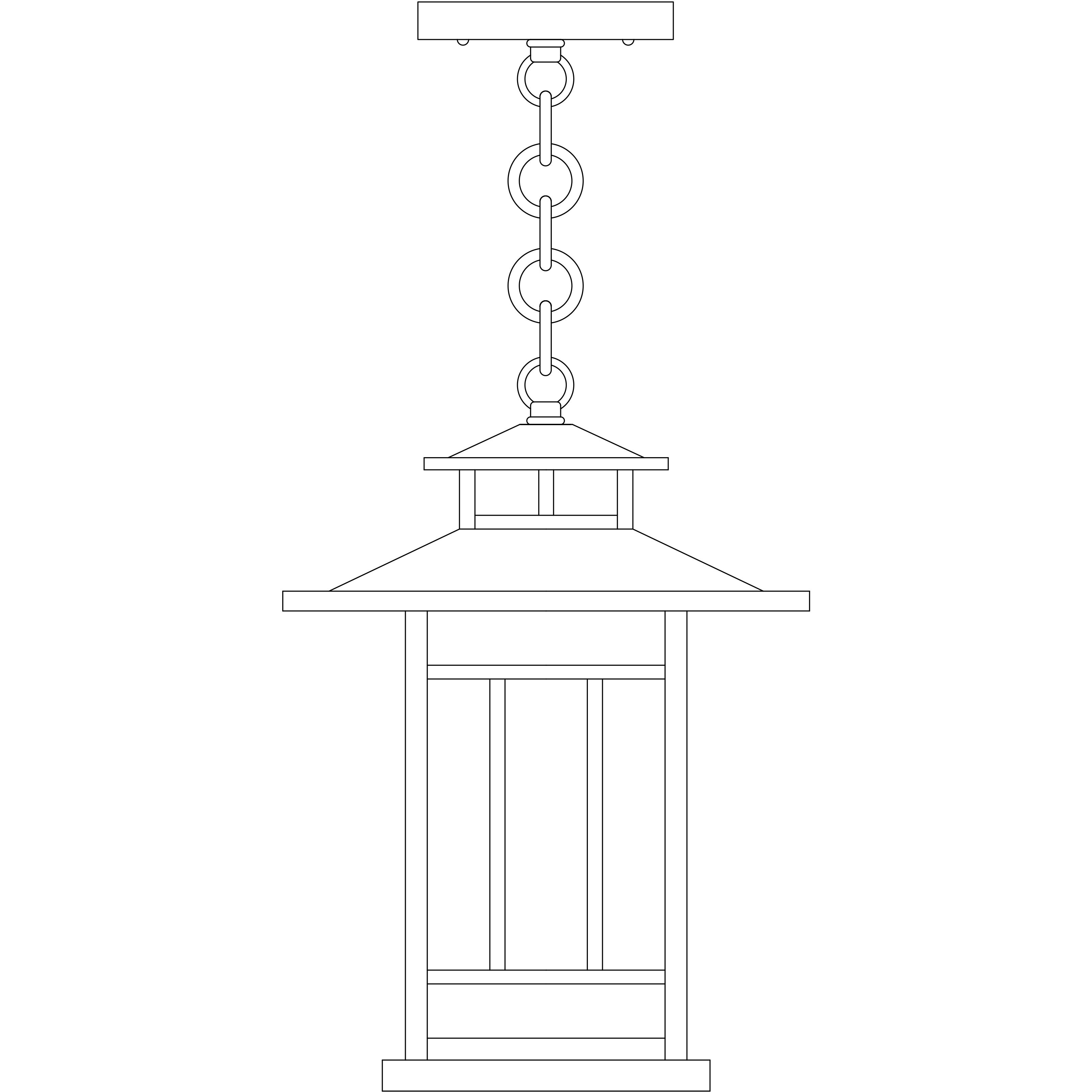 Kennebec 1 Light 8.75 inch Mission Brown Pendant Ceiling Light in White Opalescent