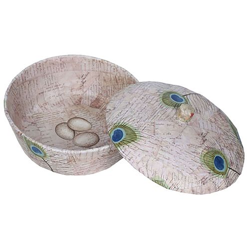 Peacock 15 X 9 inch Bowl