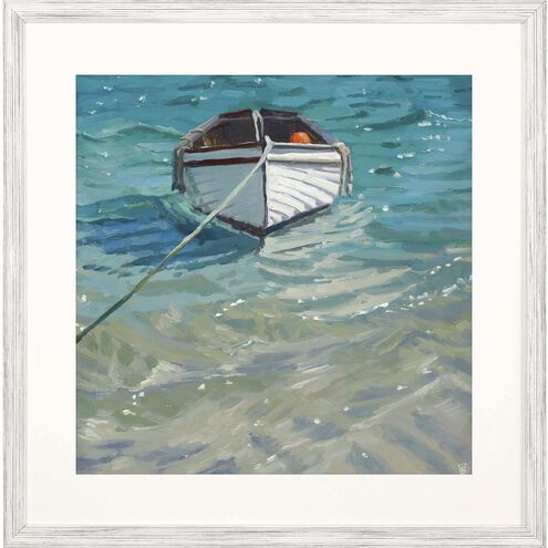 Waterside Collection Blue Framed Art