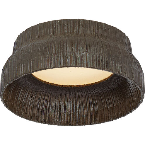 Kelly Wearstler Utopia LED 5 inch Aged Iron Flush Mount Ceiling Light