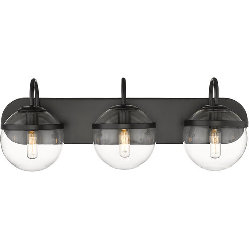 Auralume Sands LED 24 inch Matte Black Bath Vanity Light Wall Light