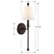 Riverdale Bath Sconce Wall Light in Dark Bronze
