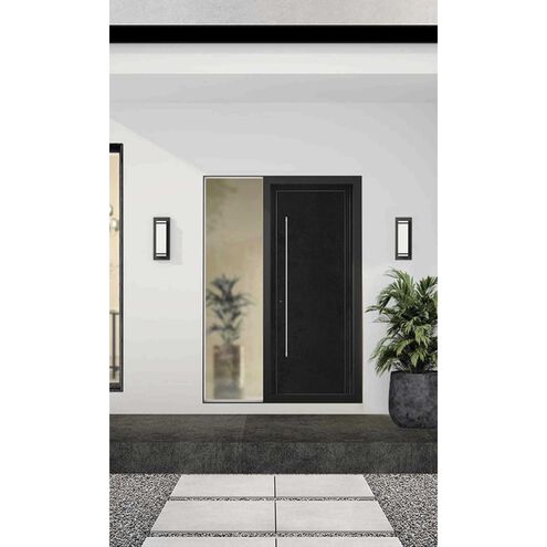 Z-1080 LED LED 13 inch Textured Black Outdoor Sconce, Small, Progress LED