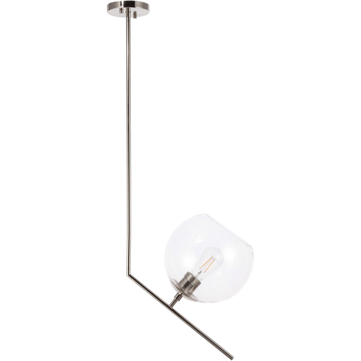 Ryland 1 Light 16 inch Chrome Pendant Ceiling Light