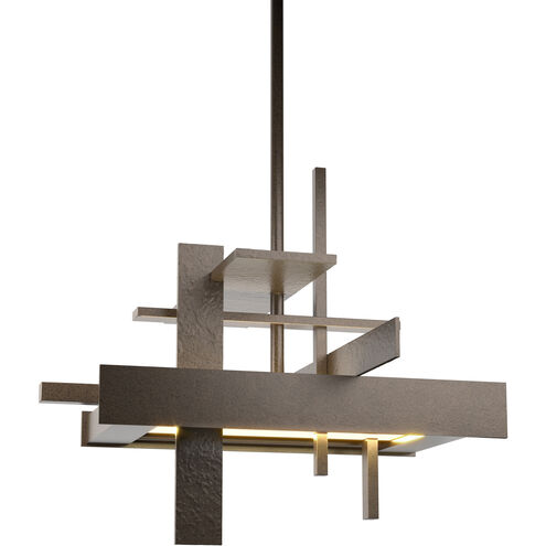 Planar LED 12.1 inch White Pendant Ceiling Light, Small