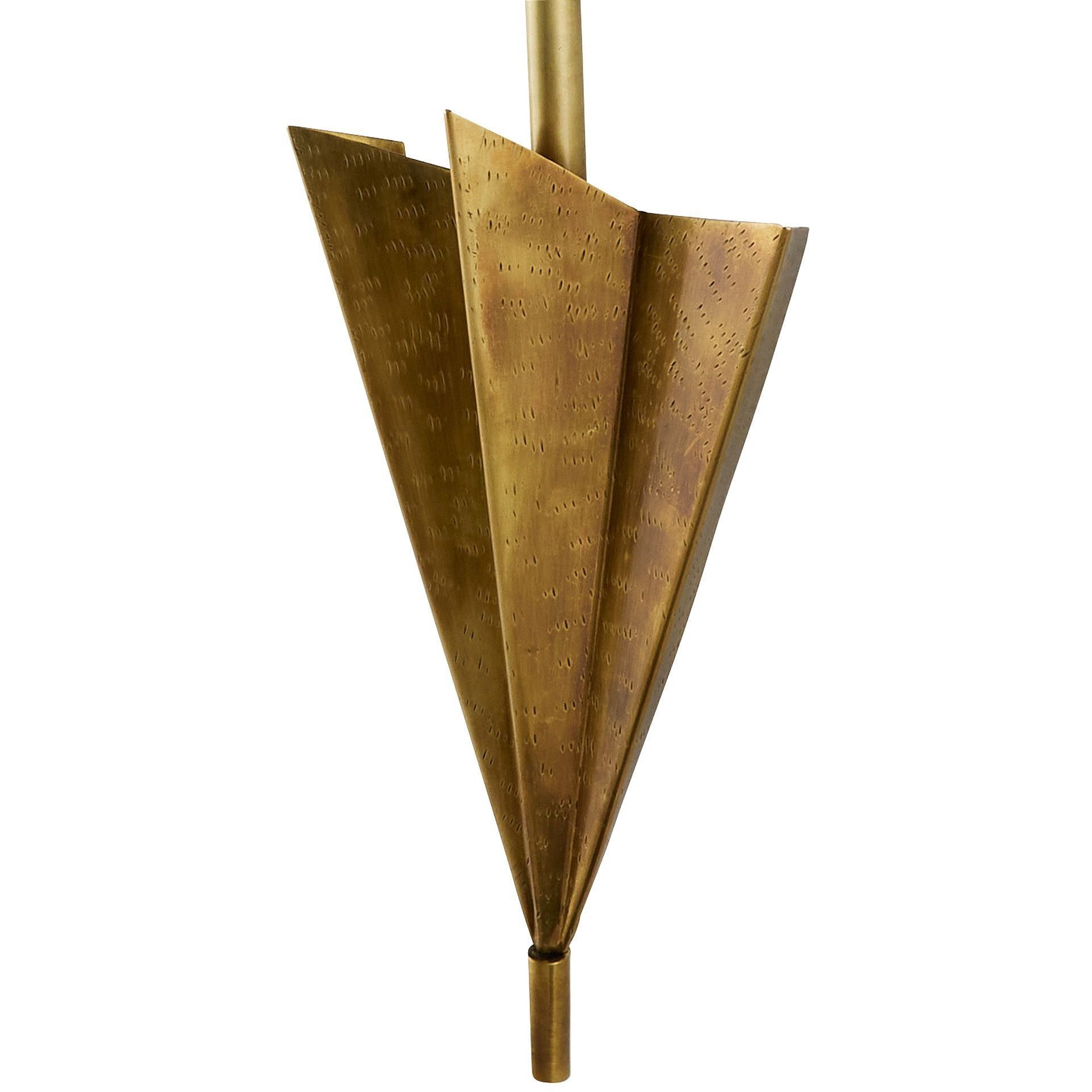 Canary 2 Light 7 inch Antique Brass ADA Sconce Wall Light