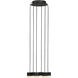Sean Lavin Gable 6 Light 10.4 inch Nightshade Black Chandelier Ceiling Light