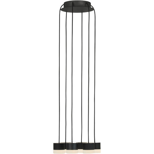 Sean Lavin Gable 6 Light 10.4 inch Nightshade Black Chandelier Ceiling Light