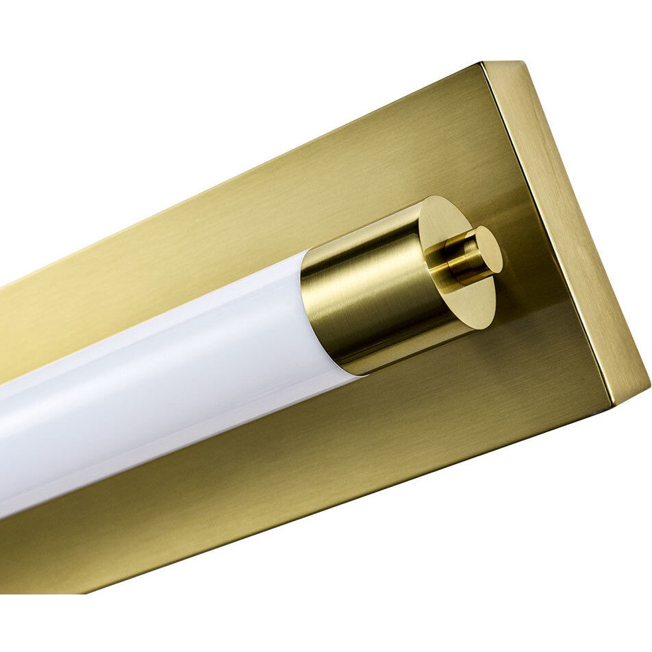 Procyon 24 inch Antique Brass Bathroom Vanity Light Wall Light