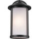 Lombard 1 Light 16.5 inch Black Outdoor Wall Sconce, Large