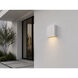 Brik LED 6.25 inch White Outdoor Wall Mount
