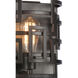 Litani 1 Light 9 inch Brown Wall Light