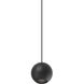 Exo LED 2 inch Black Pendant Ceiling Light