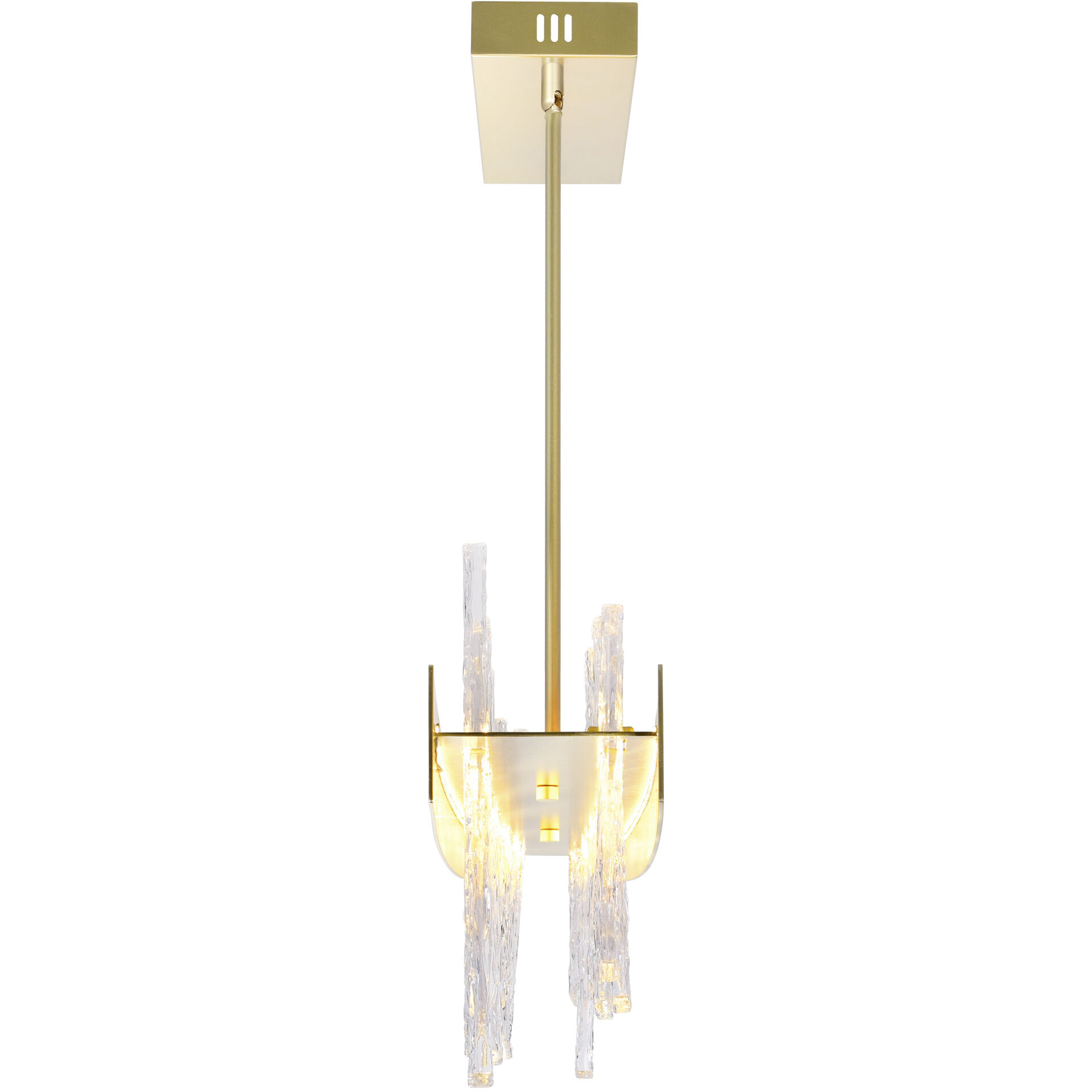 Guadiana LED 39 inch Satin Gold Island/Pool Table Light Ceiling Light