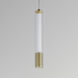 Cortex LED 1.5 inch Natural Aged Brass Single Pendant Ceiling Light
