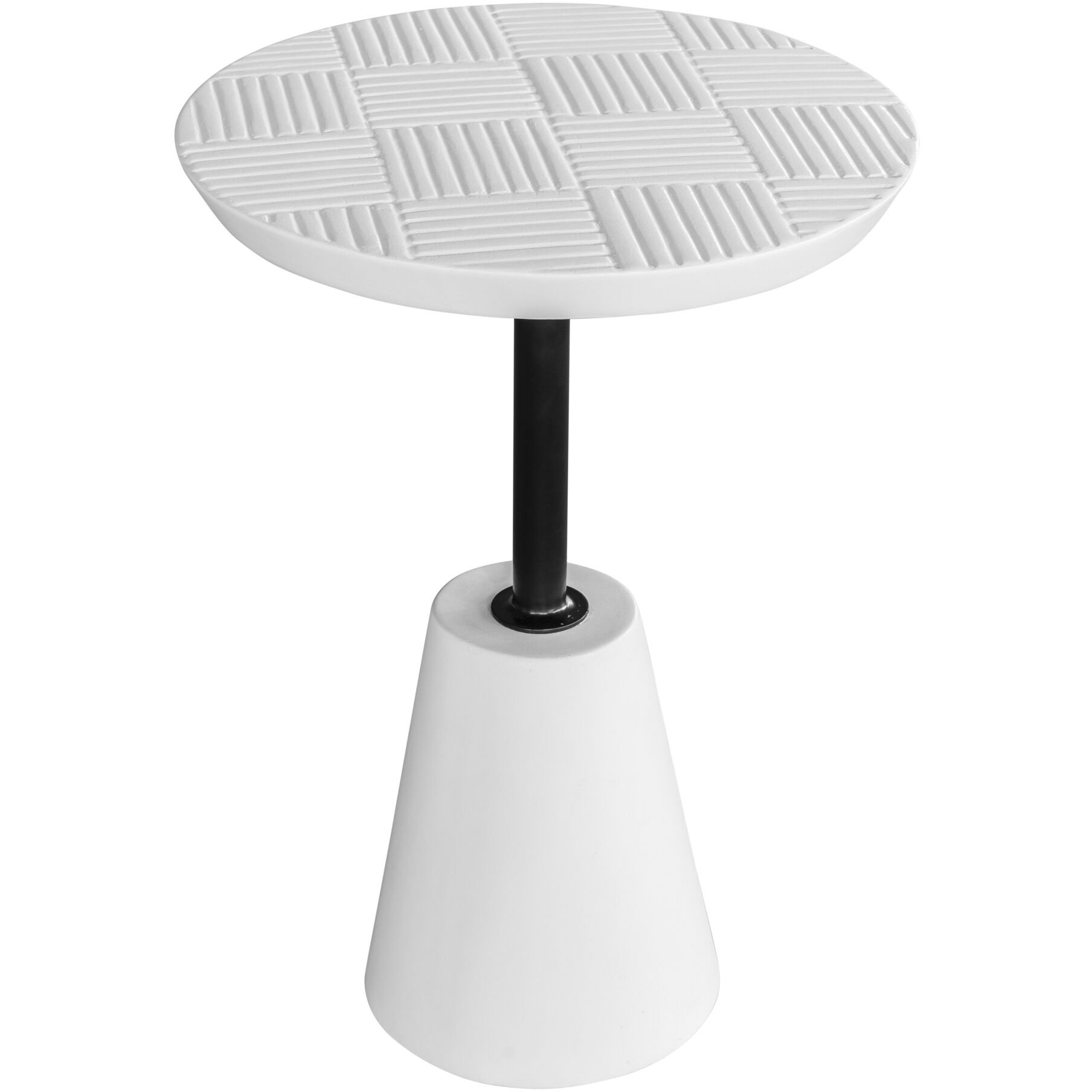 Foundation 20 X 13 inch White Outdoor Accent Table